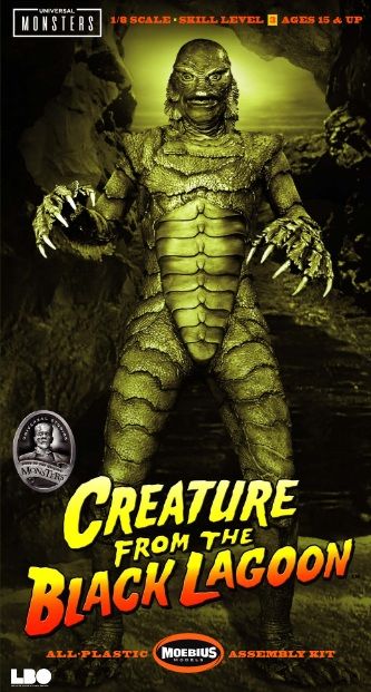 Moebius Creature From The Back Lagoon 1/8 Model Kit
