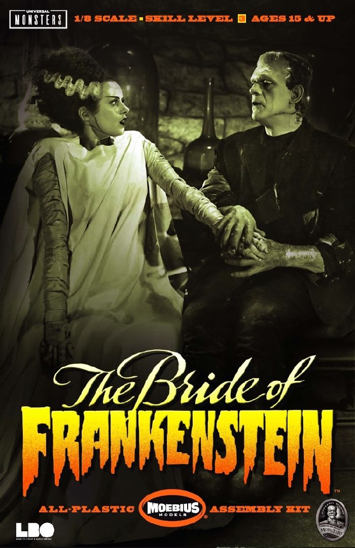 Moebius The Bride of Frankenstein 1/8 Model Kit