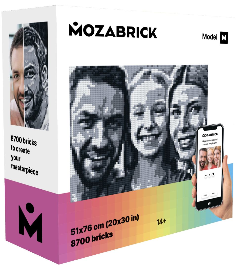 Mozabrick Medium Set - 51x76cm (20x30") (8700 pieces) - Click Image to Close