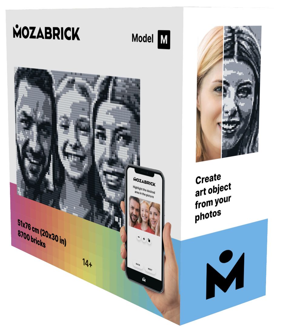 Mozabrick Medium Set - 51x76cm (20x30") (8700 pieces) - Click Image to Close