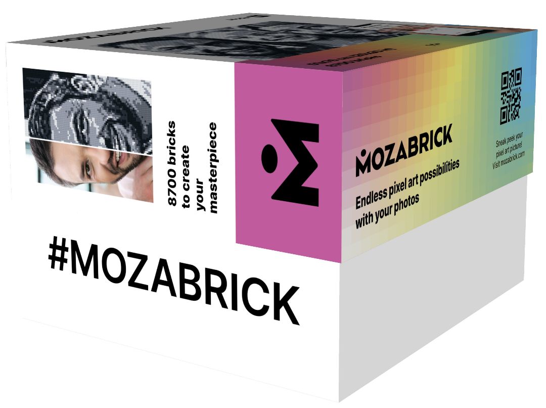 Mozabrick Medium Set - 51x76cm (20x30") (8700 pieces) - Click Image to Close