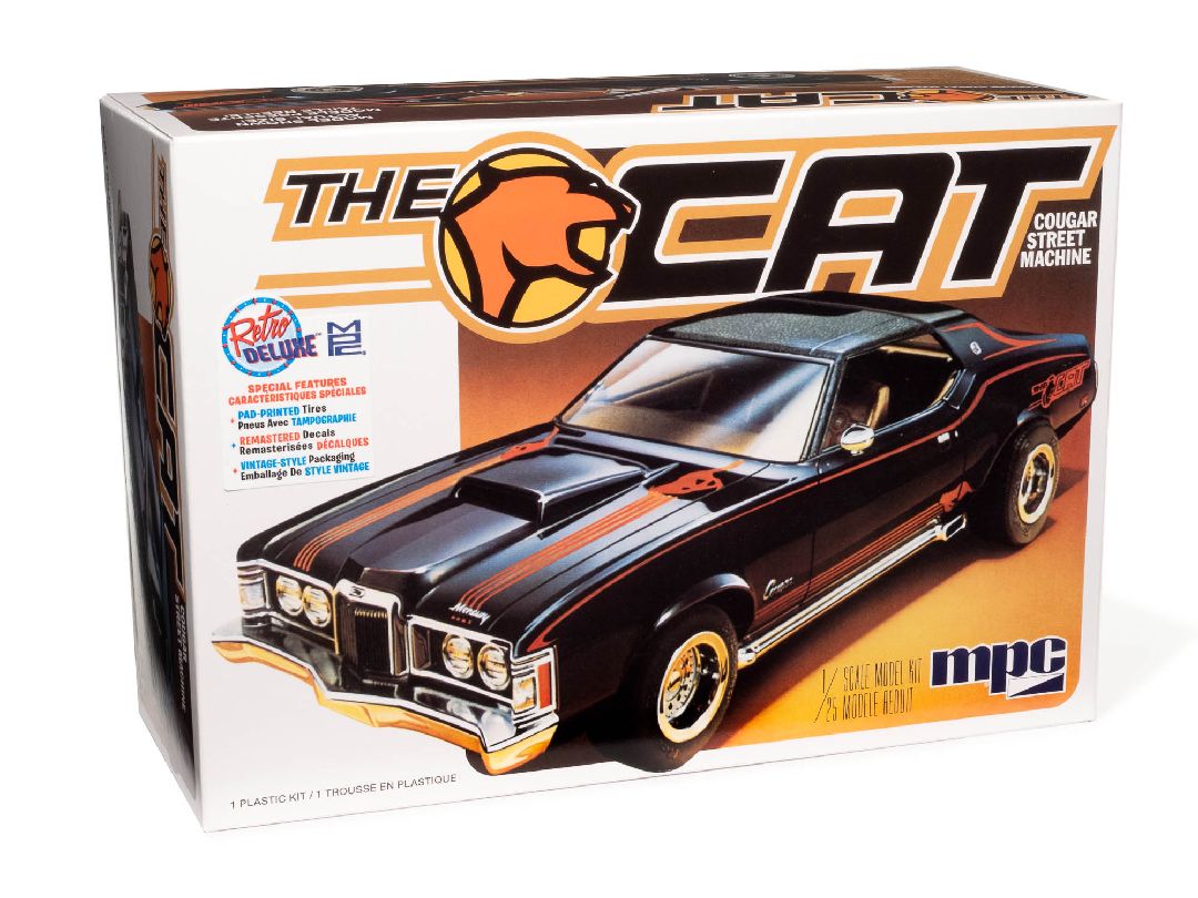 MPC 1973 Mercury Cougar "The Cat" Model Kit