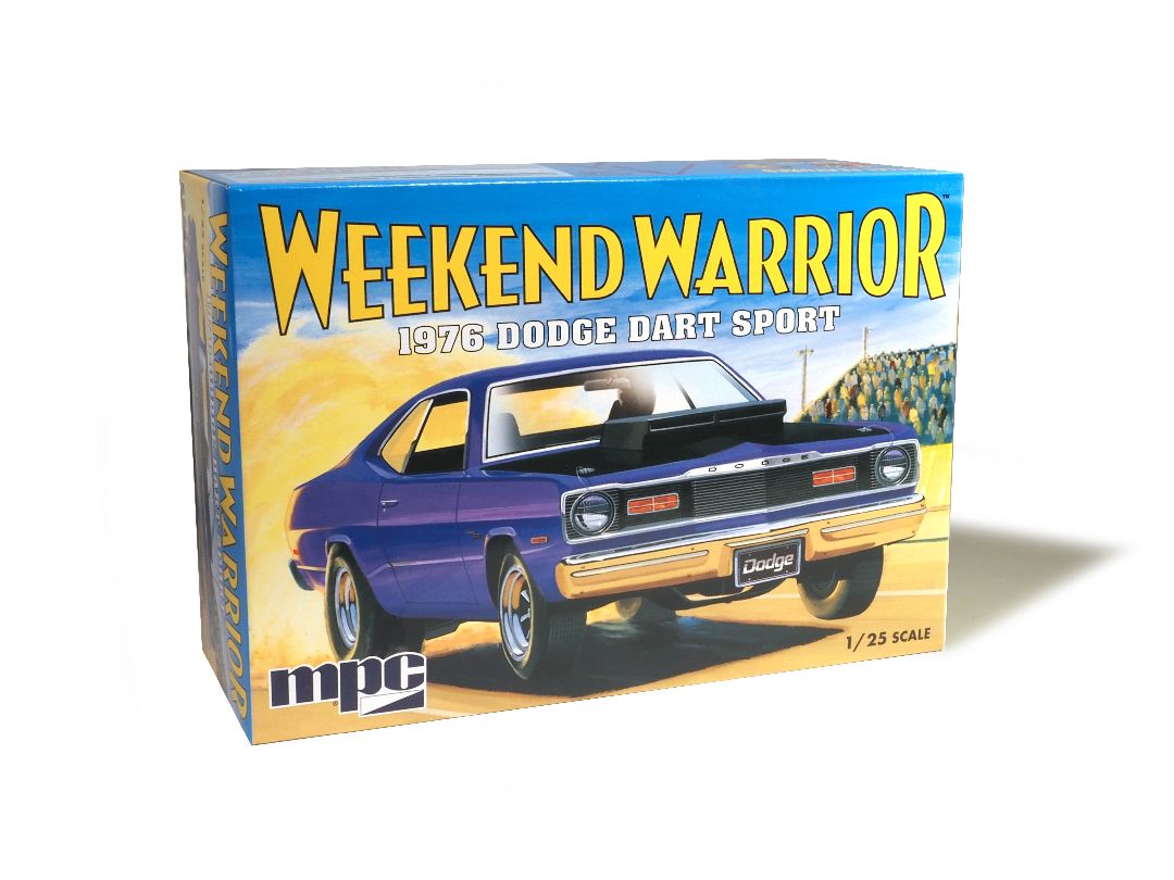 MPC 1976 Dodge Dart "Weekend Warrior" 1/25 Model Kit (Level 2)