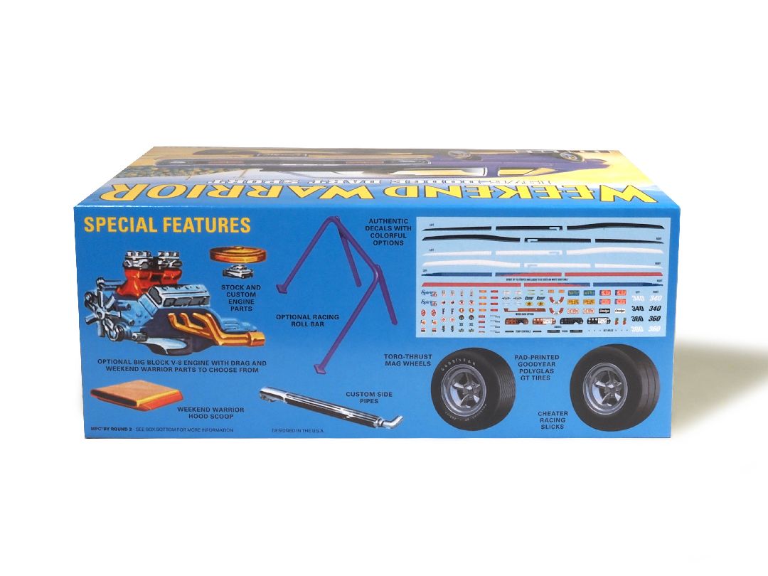 MPC 1976 Dodge Dart "Weekend Warrior" 1/25 Model Kit (Level 2)