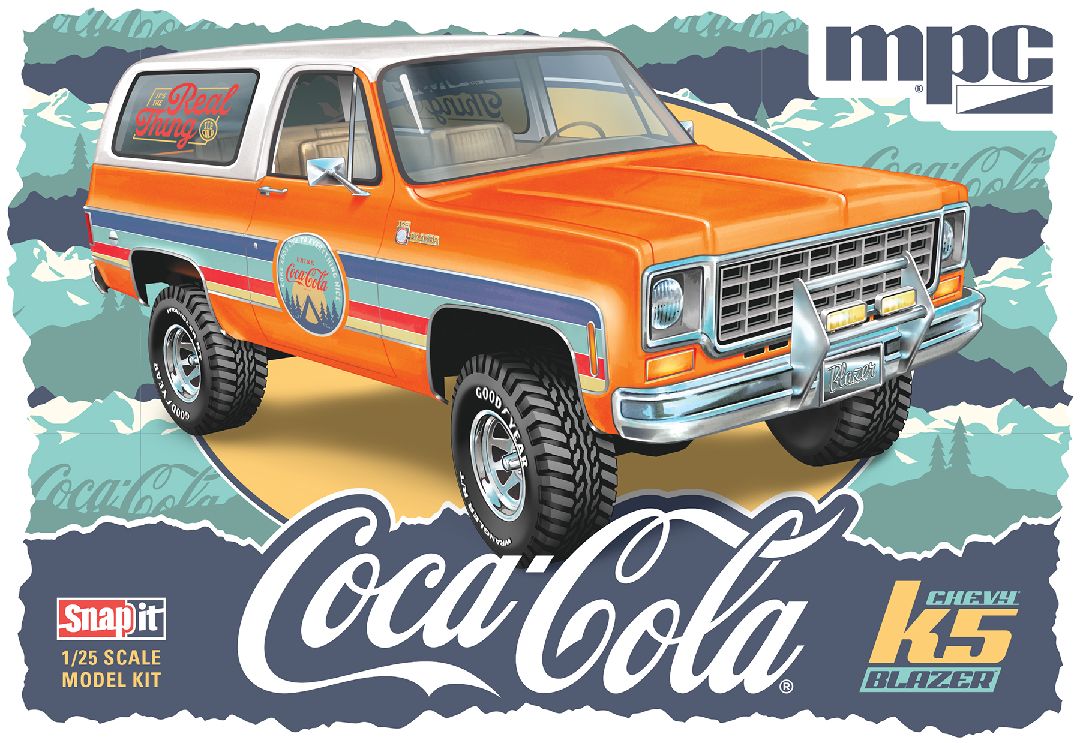 MPC 1/25 Super Snap Blazer Coke Model Kit (Level 2)