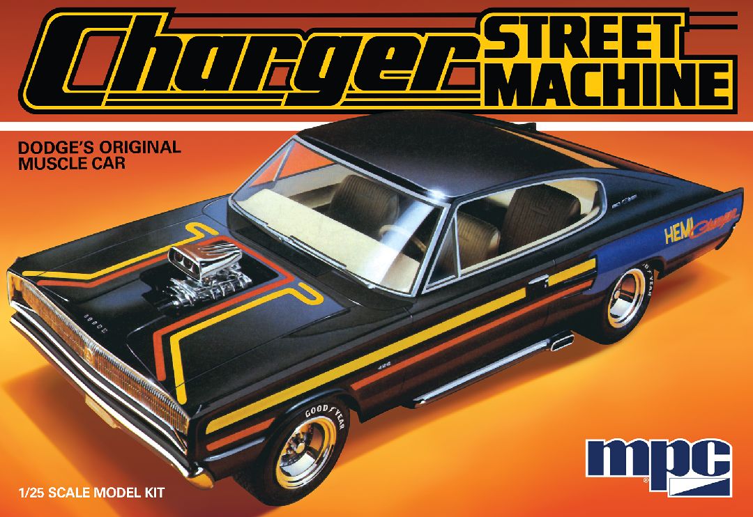 MPC 1/25 1967 Dodge Charger Street Machine (Level 2)