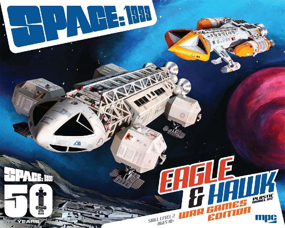 MPC 1/72 Space: 1999 Eagle & Hawk War Games Edition (Level 2)