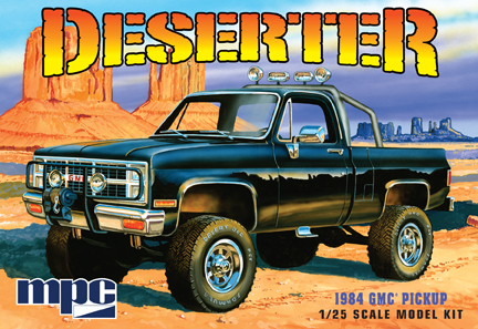 MPC 1984 GMC Deserter Pickup 1/25 Model Kit (Level 2)