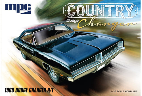MPC 1969 Dodge "Country Charger" R/T 1/25 Model Kit (Level 2) - Click Image to Close