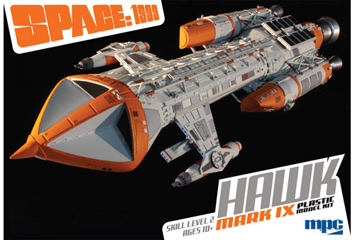 MPC Space: 1999 Hawk Mk IX 1/72 Model Kit - Click Image to Close