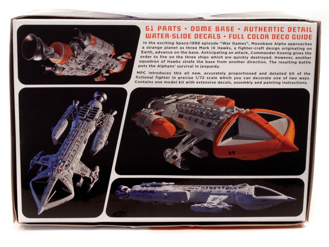 MPC Space: 1999 Hawk Mk IX 1/72 Model Kit