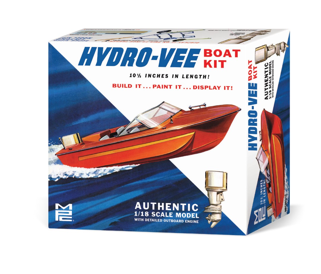 MPC Hydro-Vee Boat 1/48 Model Kit