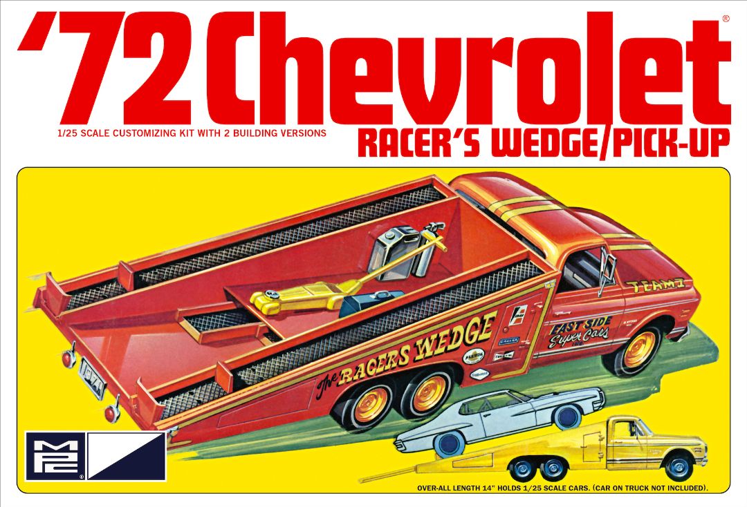 MPC 1972 Chevy Racer's Wedge 1/25 Model Kit (Level 2)