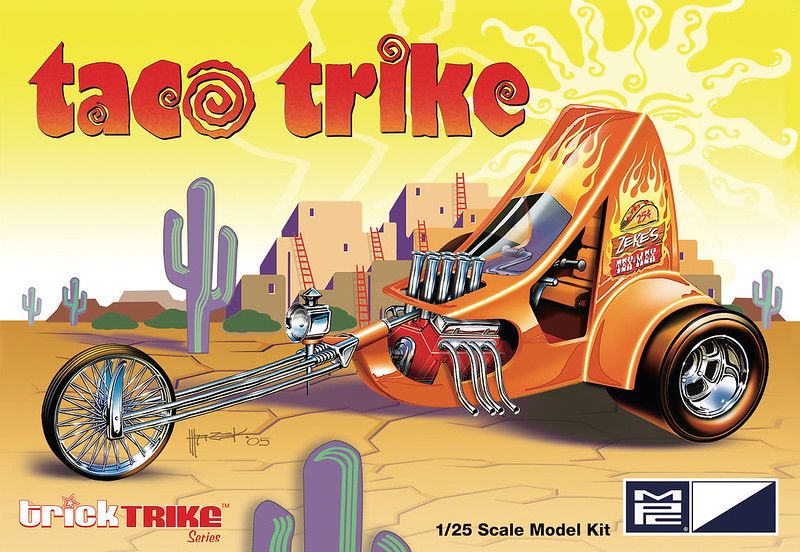 MPC Taco Trike (Trick Trikes Series) 1/25 Model Kit