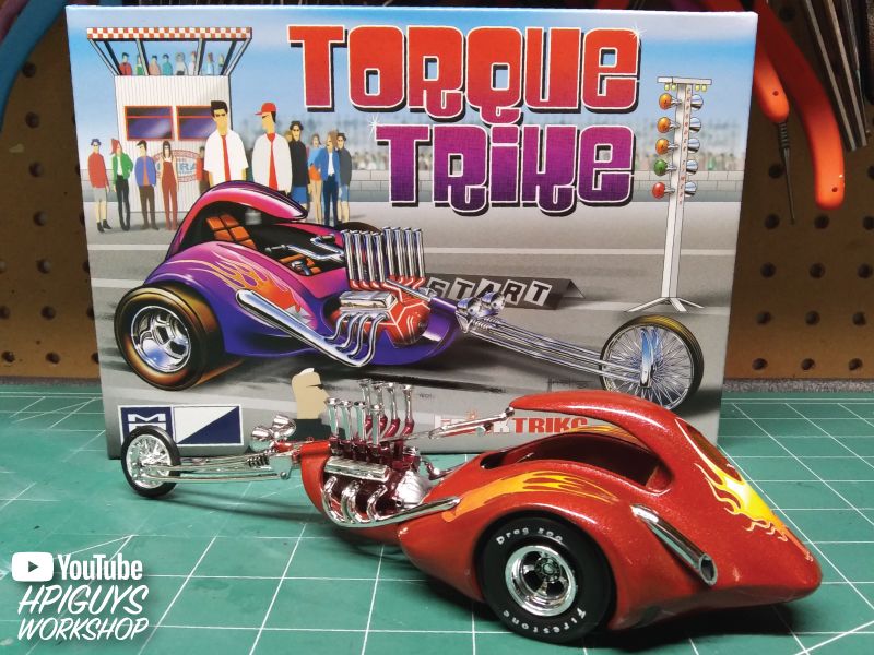 MPC Torque Trike (Trick Trikes Series) 1/25 Model Kit (Level 2) - Click Image to Close