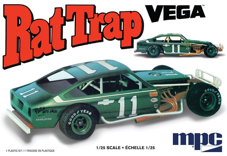 MPC 1974 Chevy Vega Modified Rat Trap 1/25 Model Kit (Level 2)