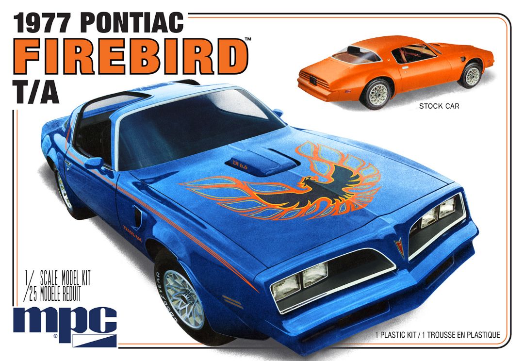 MPC 1977 Pontiac Firebird T/A 1/25 Model Kit (Level 2) - Click Image to Close