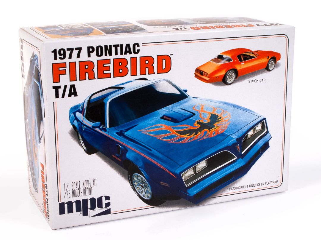 MPC 1977 Pontiac Firebird T/A 1/25 Model Kit (Level 2) - Click Image to Close