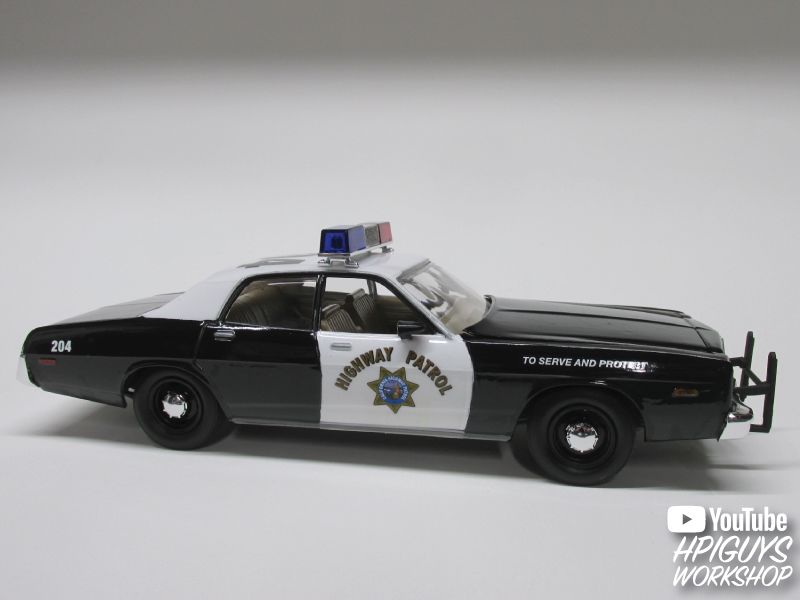 MPC 1978 Dodge Monaco CHP Police Car 2T 1/25 Model Kit (Level 2) - Click Image to Close