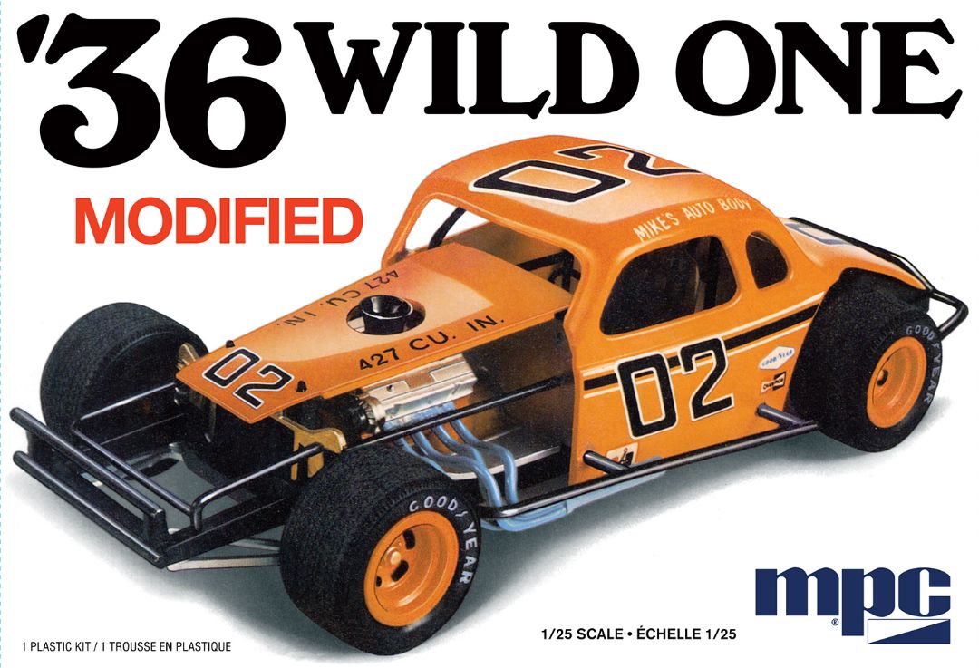 MPC 1936 Wild One Modified 2T 1/25 Model Kit (Level 2) - Click Image to Close