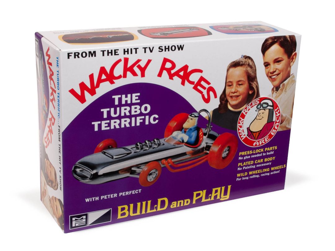 MPC Wacky Races - Turbo Terrific (SNAP) 1/32 Model Kit