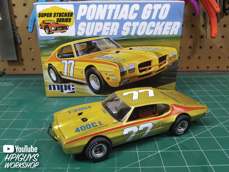 MPC 1970 Pontiac GTO Super Stocker 2T 1/25 Model Kit (Level 2) - Click Image to Close