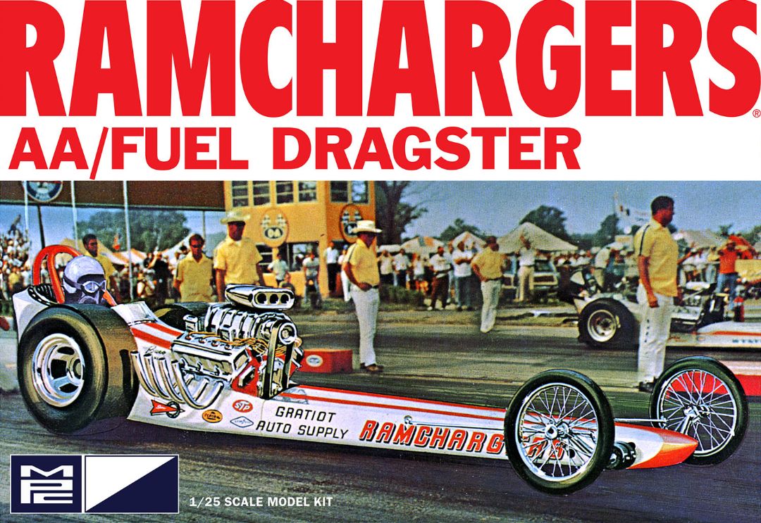 MPC Ramchargers Front Engine Dragster 1/25 Model Kit (Level 2)