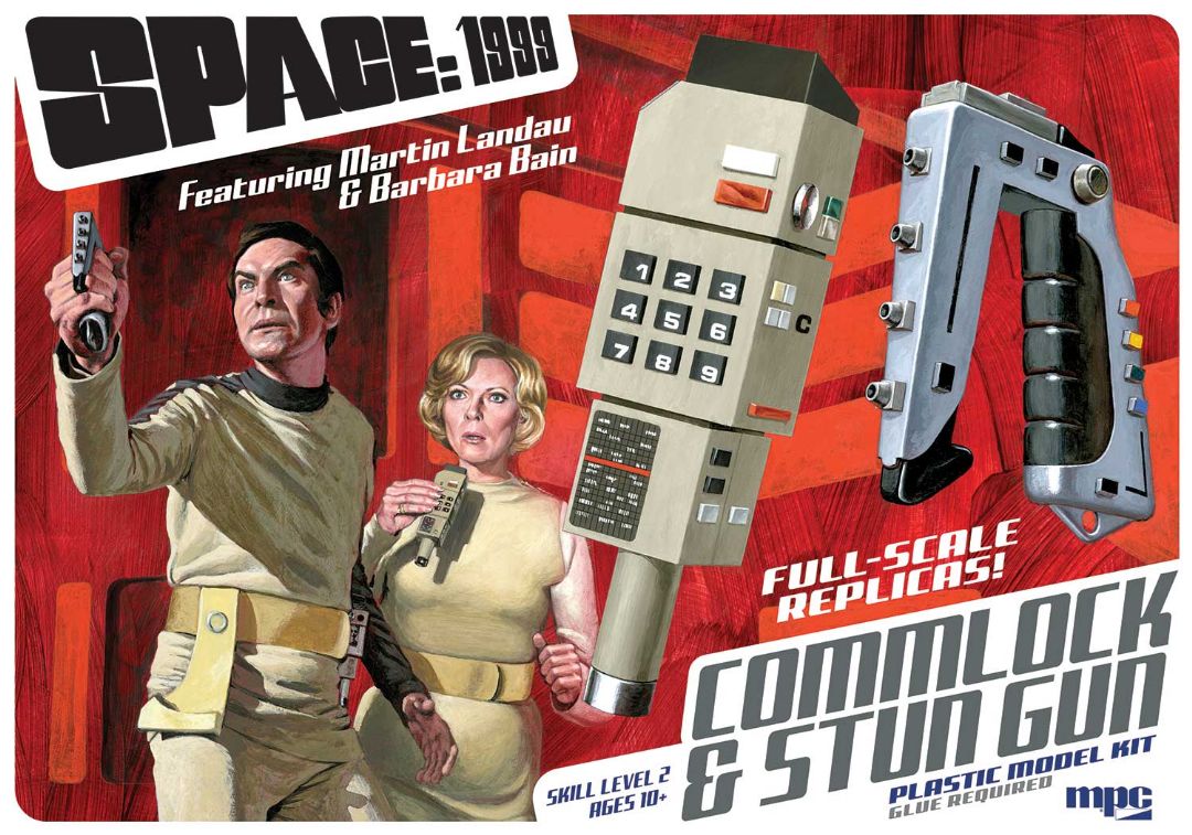 MPC Space: 1999 Stun Gun & Commlock 1/1 Model Kit (Level 2)