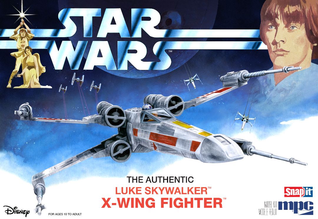 MPC Star Wars: A New Hope X-Wing Fighter (Snap) 1/63 Model Kit