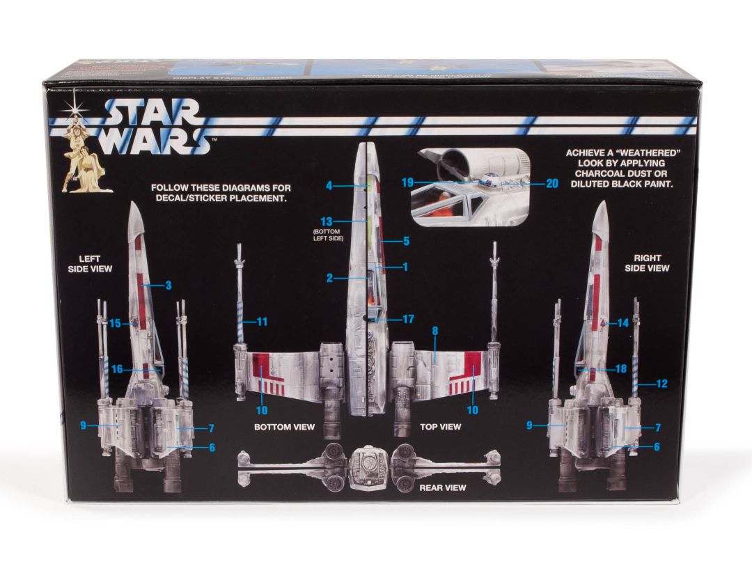 MPC Star Wars: A New Hope X-Wing Fighter (Snap) 1/63 Model Kit