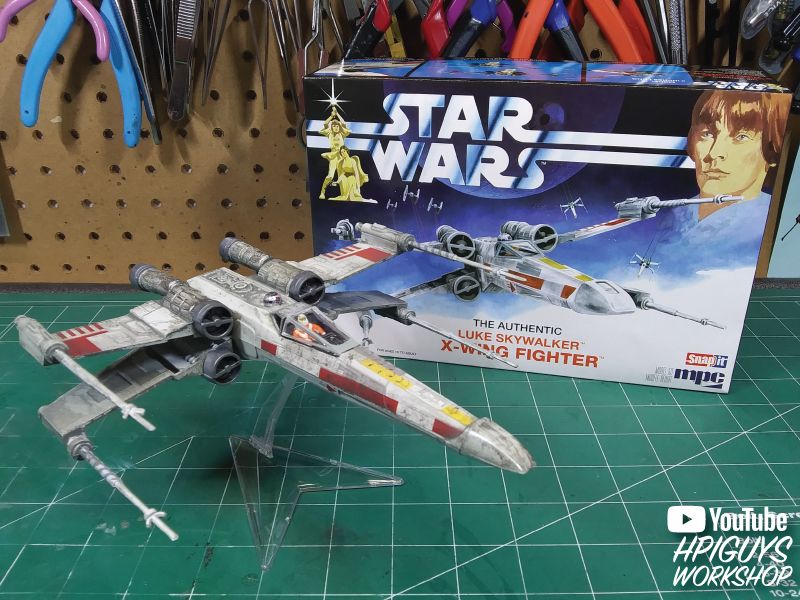 MPC Star Wars: A New Hope X-Wing Fighter (Snap) 1/63 Model Kit - Click Image to Close
