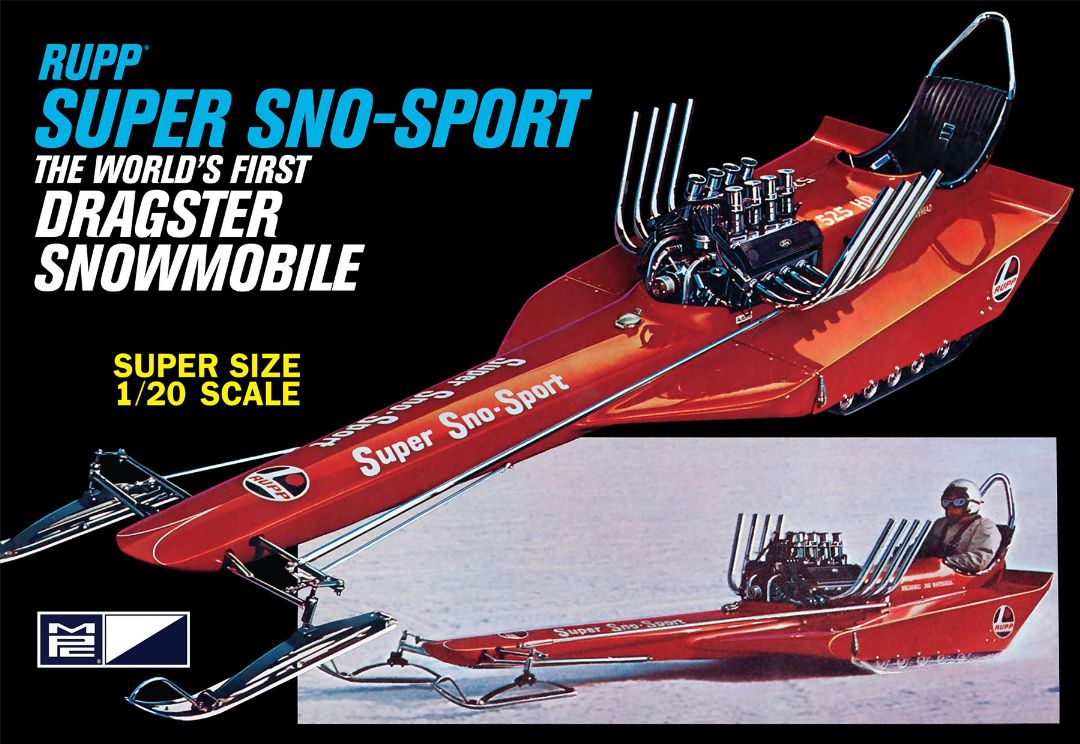 MPC 1/20 Scale Rupp Super Sno-Sport Snow Dragster