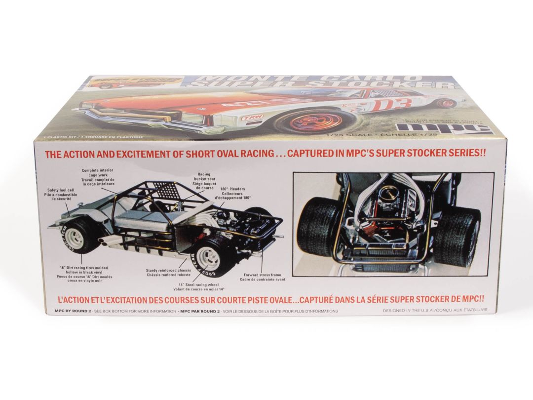 MPC 1971 Chevy Monte Carlo Super Stocker 2T 1/25 Model Kit