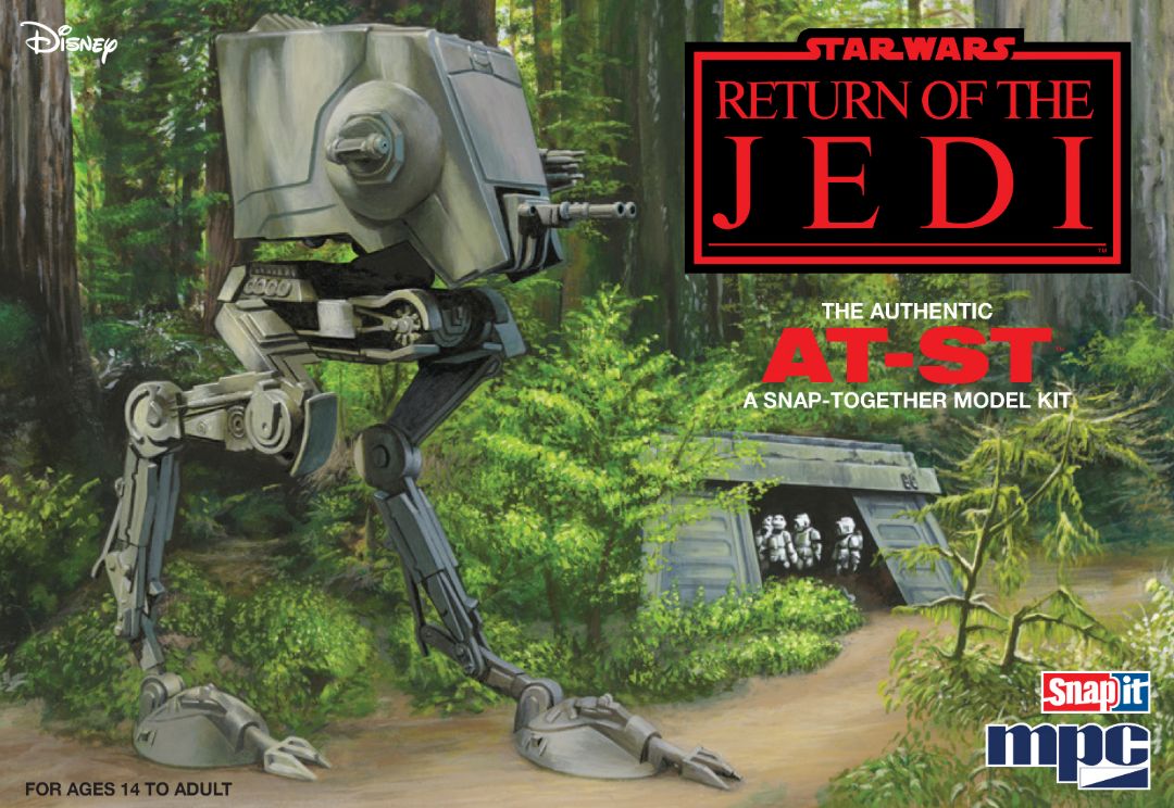 MPC 1/100 Scale Star Wars: Return of the Jedi AT-ST Walker