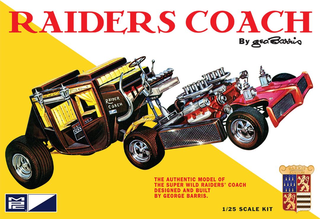 MPC George Barris Raiders Coach 1/25 (Level 2)