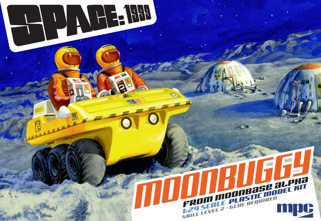 MPC Space:1999 Moonbuggy/Amphicat 1/24 Model Kit (Level 2)