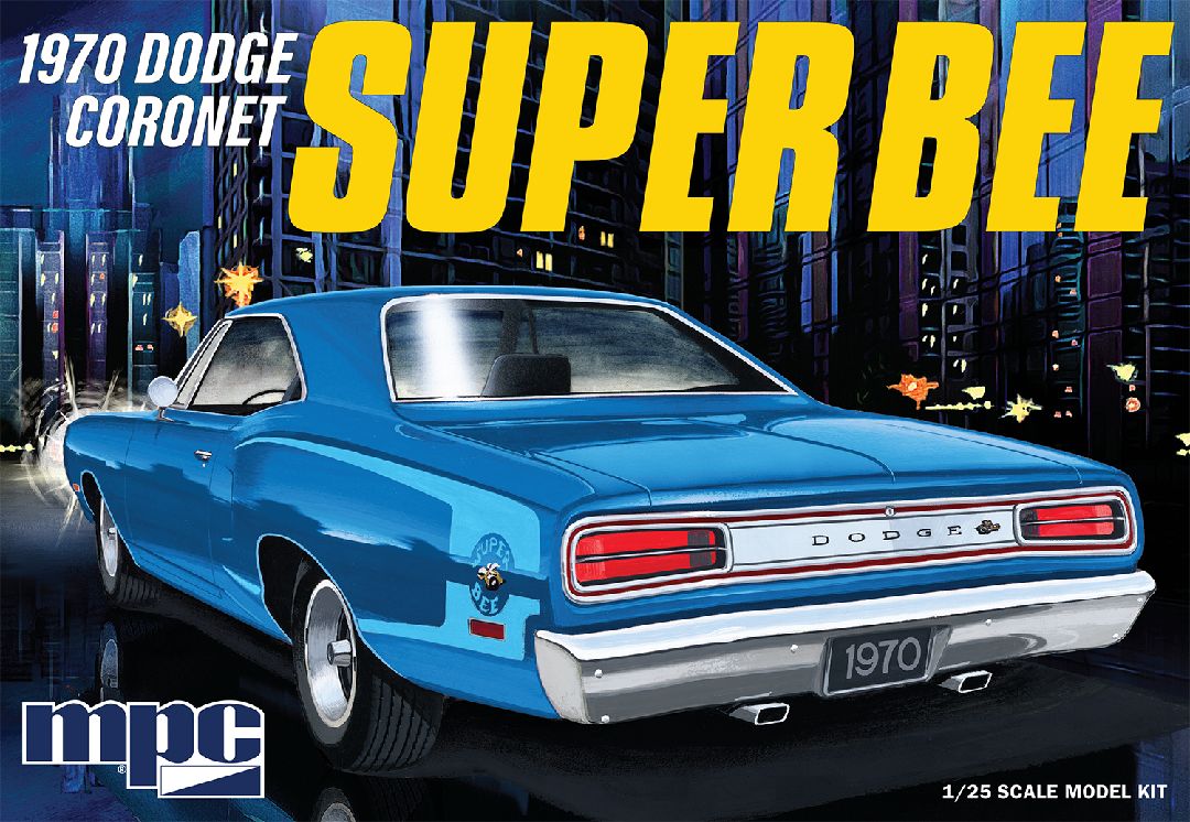 MPC 1/25 1970 Dodge Coronet Super Bee (Level 2)