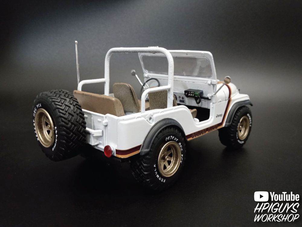 MPC 1/25 1981 Jeep CJ5 Golden Hawk Model Kit (Level 2) - Click Image to Close