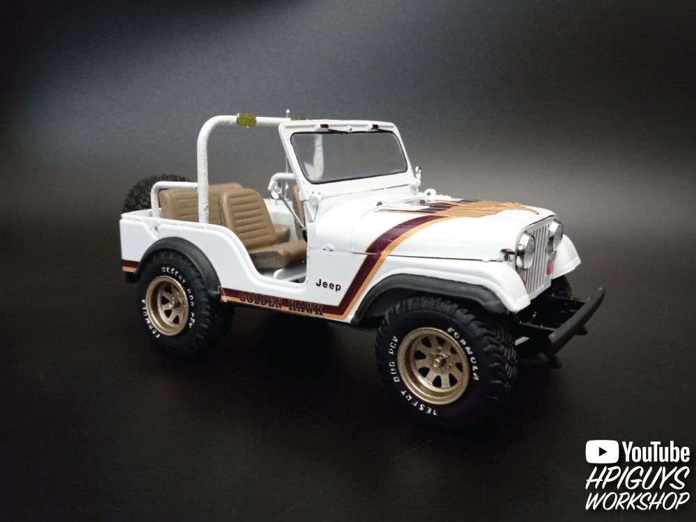 MPC 1/25 1981 Jeep CJ5 Golden Hawk Model Kit (Level 2)