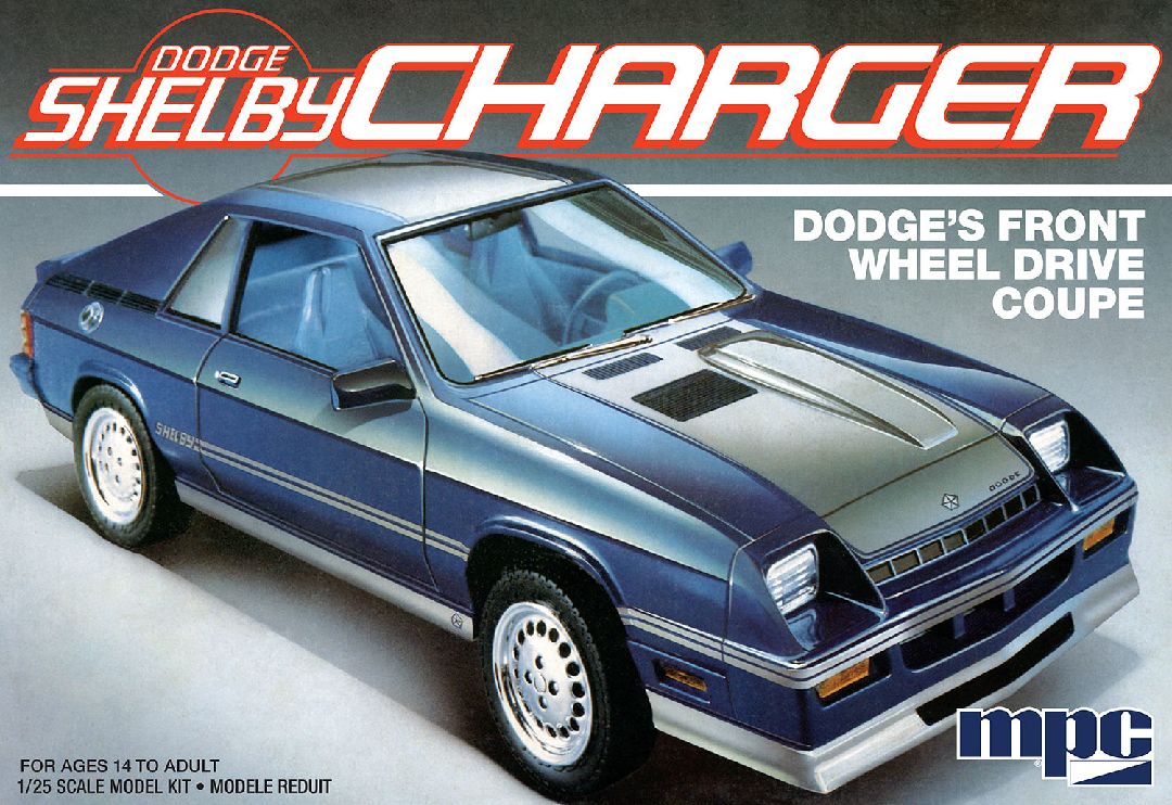 MPC 1/25 1986 Dodge Shelby Charger