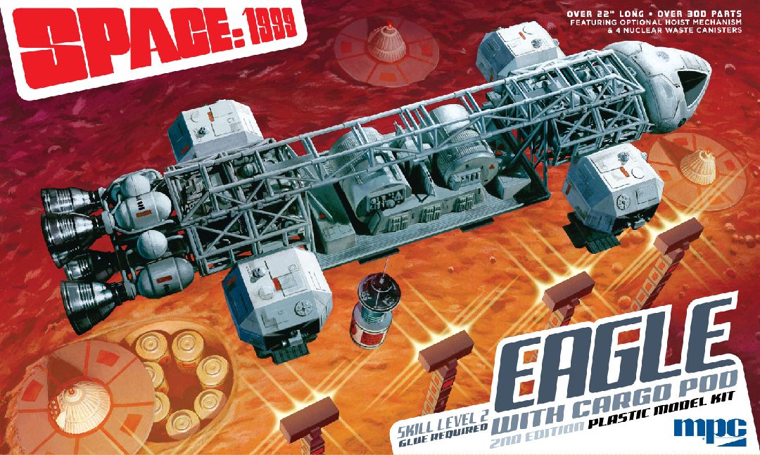 MPC Space 1999 22" Eagle with Cargo Pod - Click Image to Close
