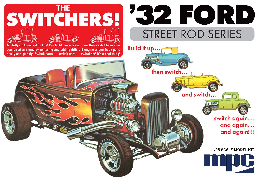 MPC 1/25 1932 Ford Switchers Roadster/Coupe