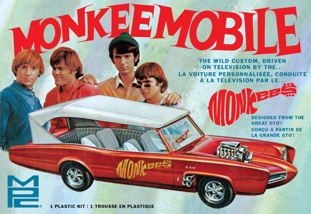 MPC Monkeemobile TV Car 1/25 Model Kit (Level 2)
