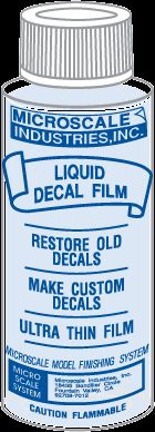 MicroScale Industries Liquid Decal Film MI-12