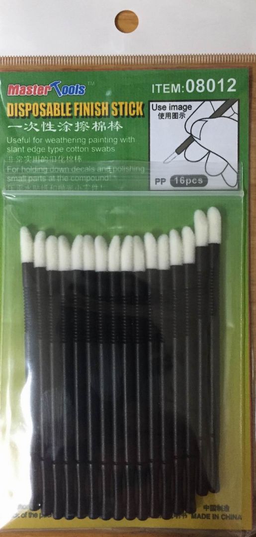 Master Tools Disposable Finish Stick - Click Image to Close