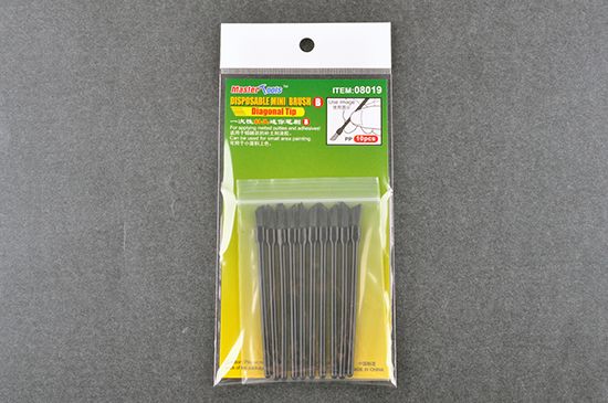 Master Tools Disposable Mini Diagonal Brush (10)