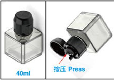 Master Tools 40ml Square Bottle for model solvent