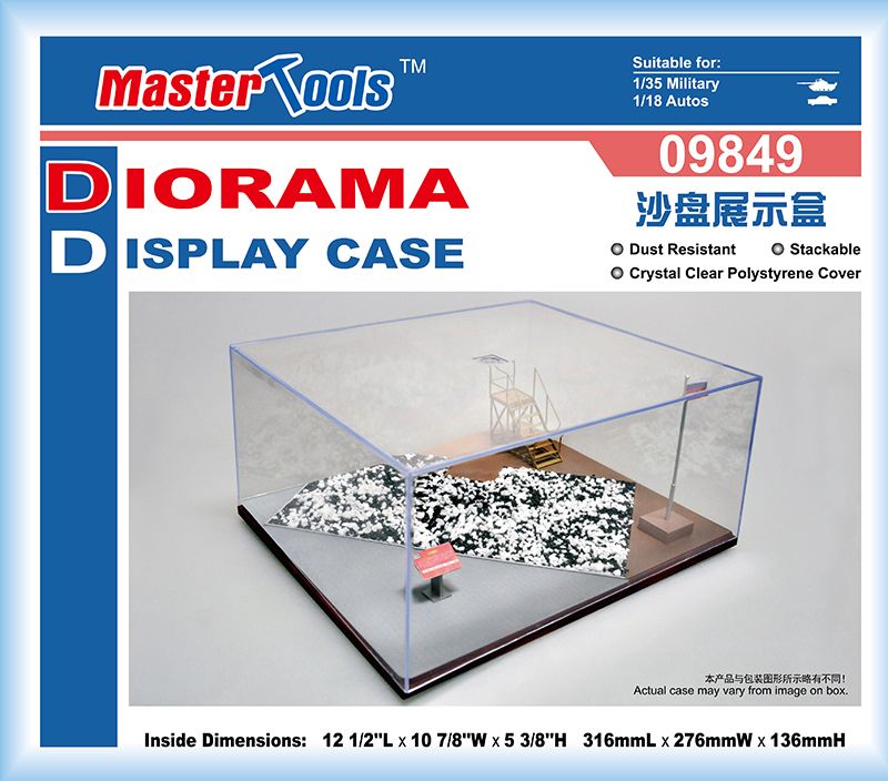 Master Tools 316x276x136mm Diorama Display Case