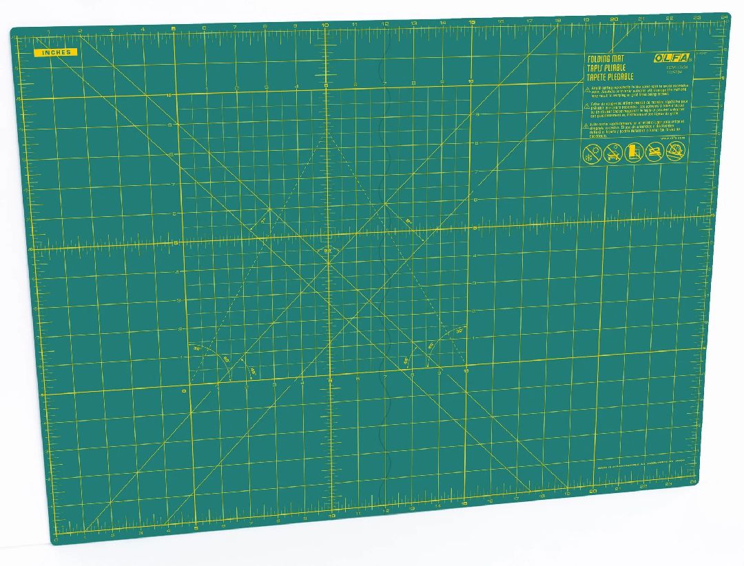 OLFA FCM-17x24" Folding Cutting Mat (1) - Click Image to Close