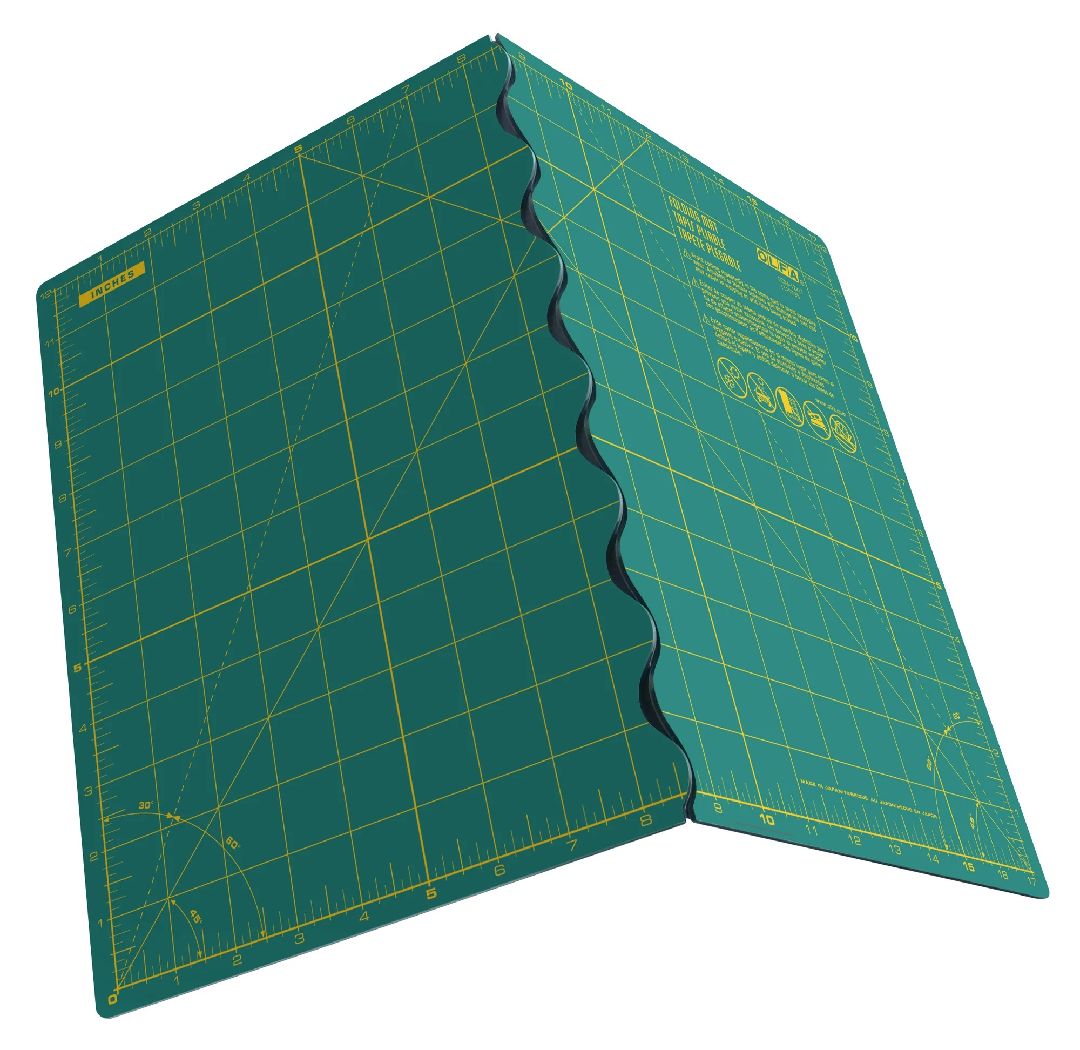 OLFA FCM-12x17" Folding Cutting Mat (1) - Click Image to Close